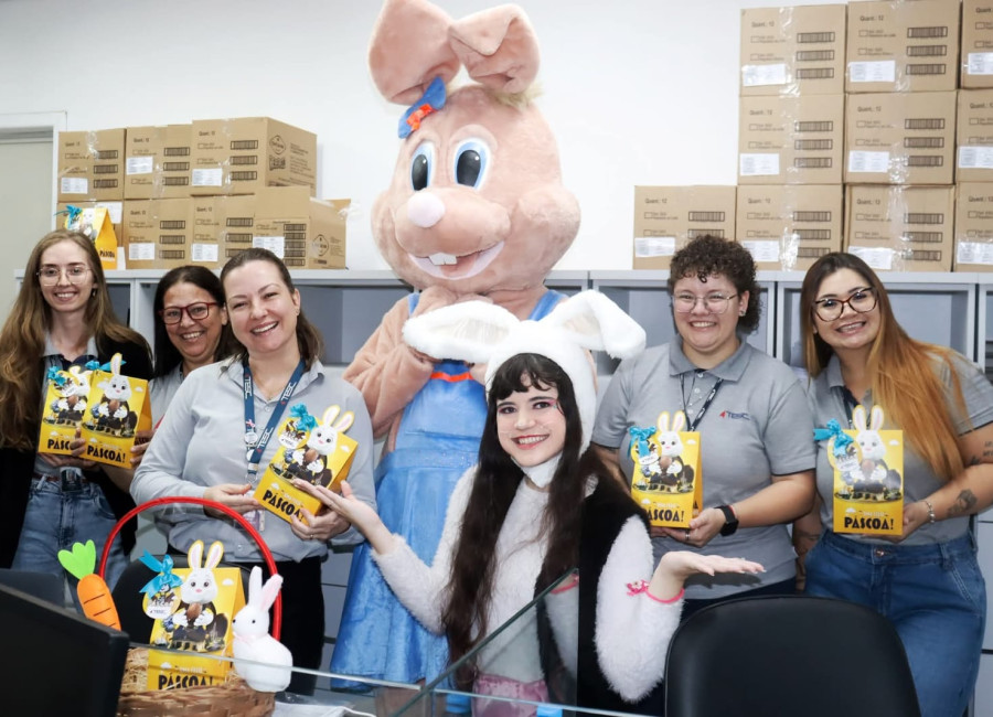 Páscoa no TESC: Reflexão, Harmonia, Renovação, União e Esperança 