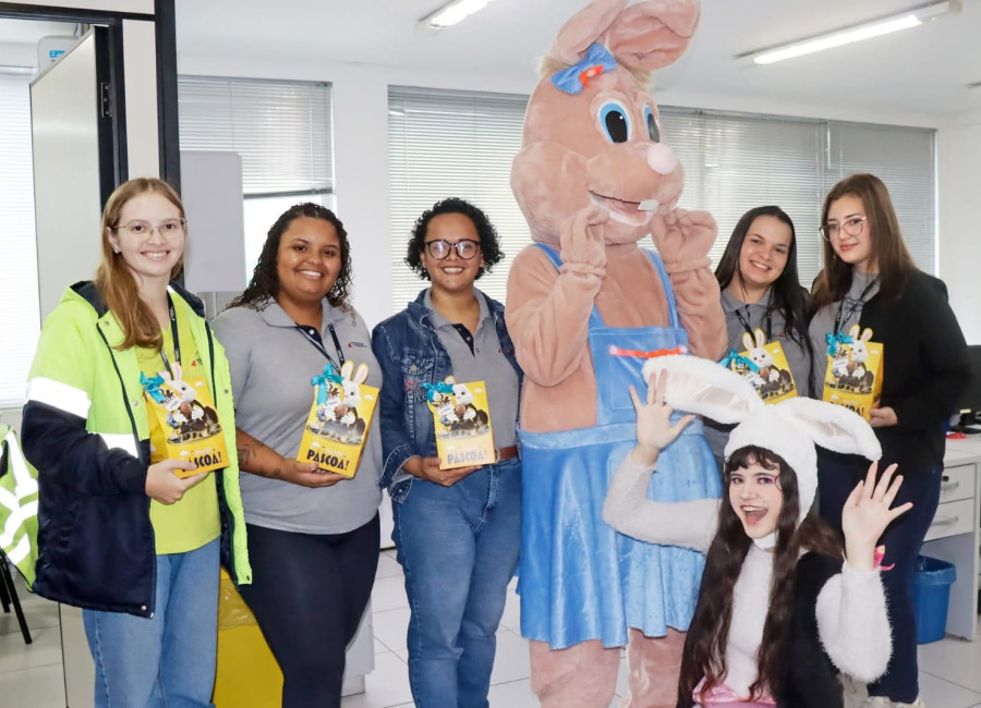 Páscoa no TESC: Reflexão, Harmonia, Renovação, União e Esperança 