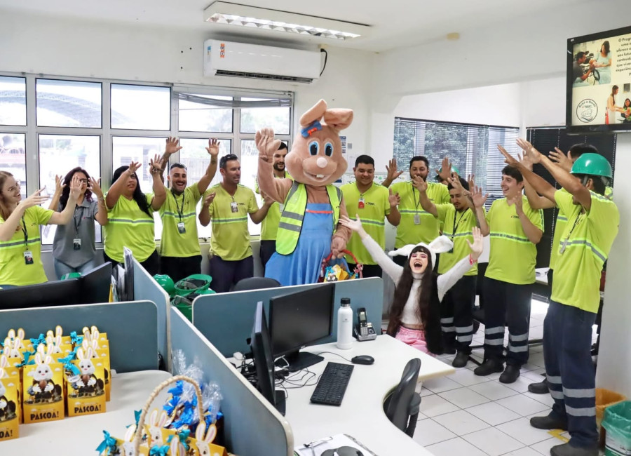 Páscoa no TESC: Reflexão, Harmonia, Renovação, União e Esperança 