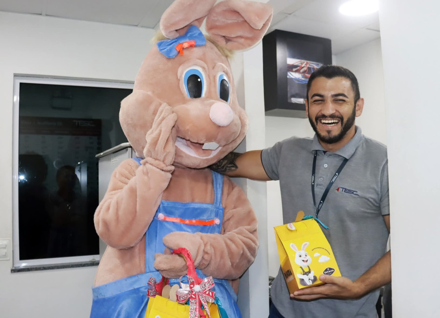Páscoa no TESC: Reflexão, Harmonia, Renovação, União e Esperança 
