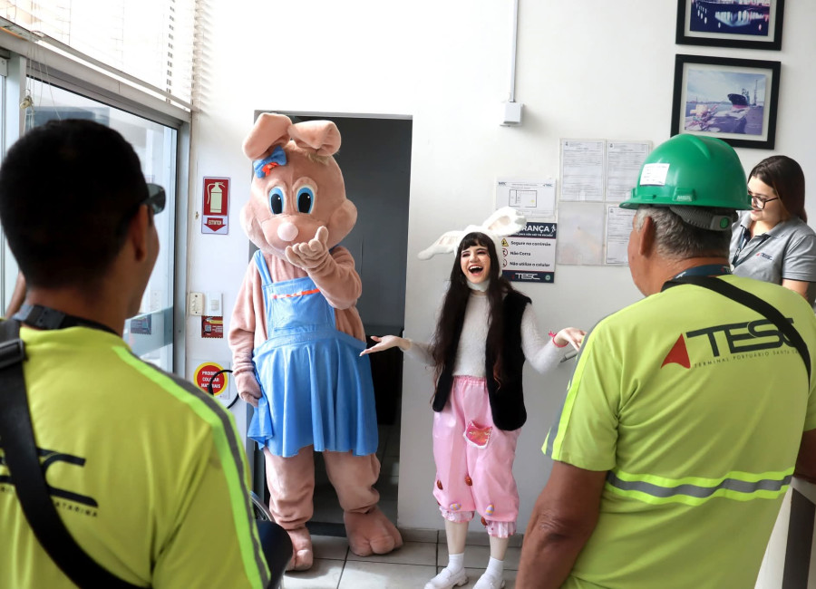 Páscoa no TESC: Reflexão, Harmonia, Renovação, União e Esperança 