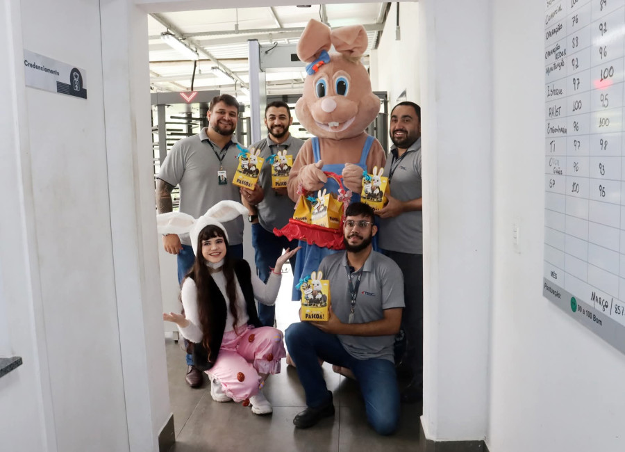 Páscoa no TESC: Reflexão, Harmonia, Renovação, União e Esperança 