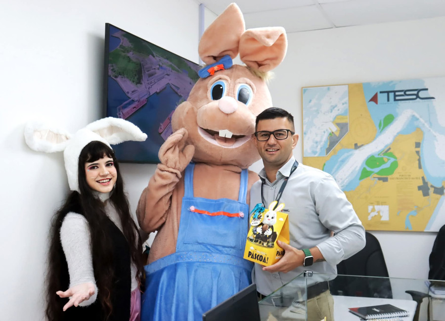 Páscoa no TESC: Reflexão, Harmonia, Renovação, União e Esperança 