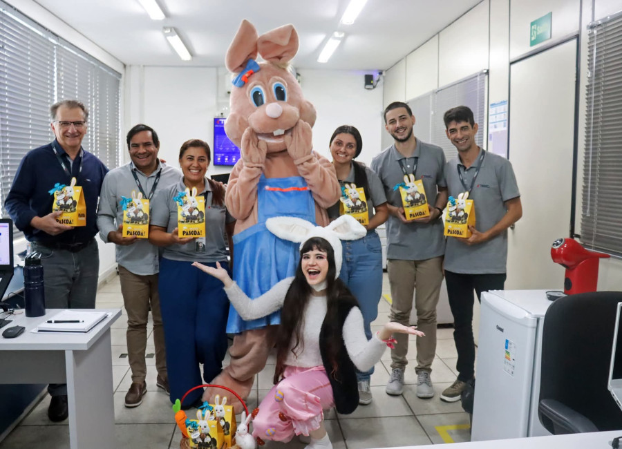 Páscoa no TESC: Reflexão, Harmonia, Renovação, União e Esperança 