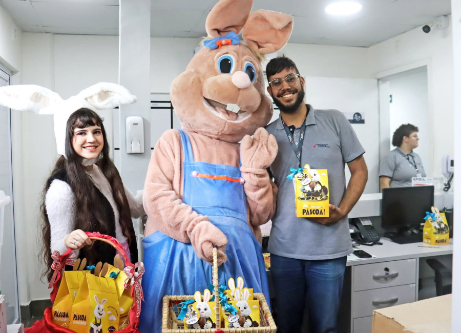 Páscoa no TESC: Reflexão, Harmonia, Renovação, União e Esperança 