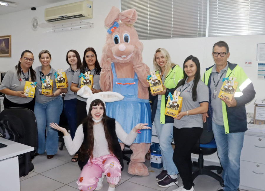 Páscoa no TESC: Reflexão, Harmonia, Renovação, União e Esperança 
