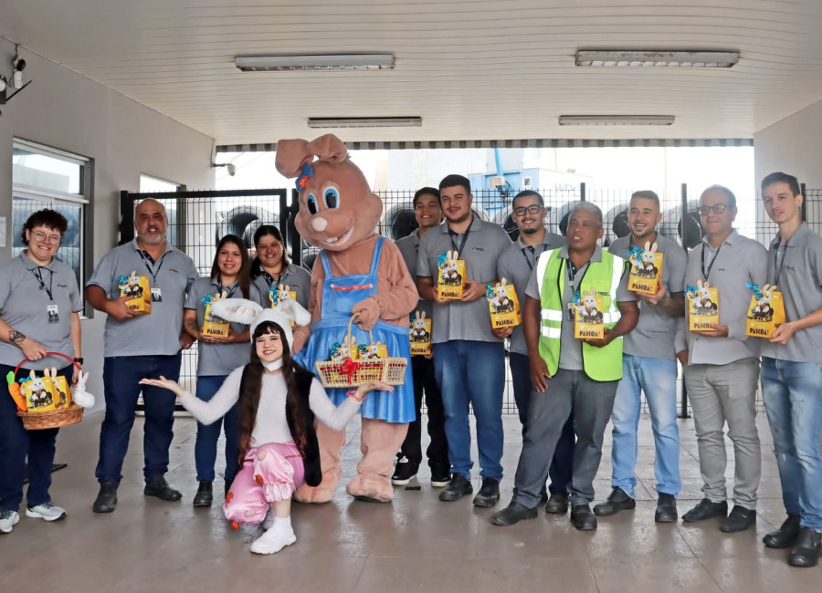 Páscoa no TESC: Reflexão, Harmonia, Renovação, União e Esperança 