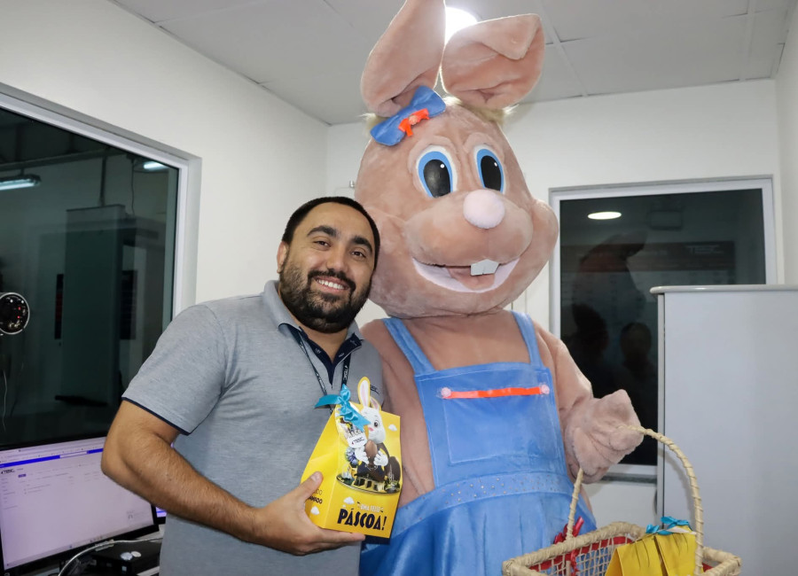 Páscoa no TESC: Reflexão, Harmonia, Renovação, União e Esperança 