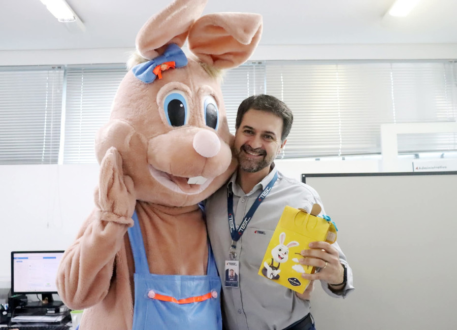 Páscoa no TESC: Reflexão, Harmonia, Renovação, União e Esperança 