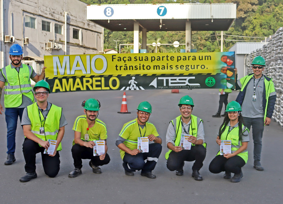 Atenção pela Vida: TESC Participa do Movimento Maio Amarelo