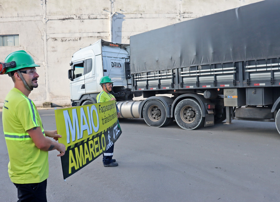 Atenção pela Vida: TESC Participa do Movimento Maio Amarelo