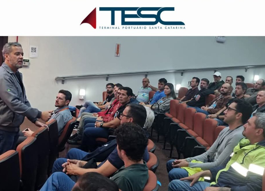 TESC Conecta Porto e Indústria em Visita com Trabalhadores Portuários à ArcelorMittal Veja