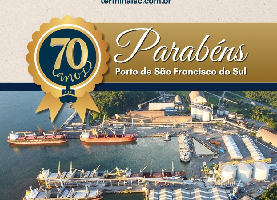 Construindo o Futuro Juntos: TESC Celebra os 70 Anos do Porto de São Francisco do Sul