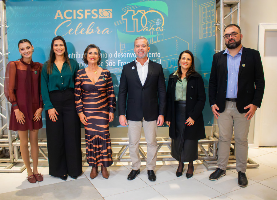 TESC celebra os 110 anos da ACISFS, reconhecendo seu legado empresarial e o associativismo que impulsiona São Francisco do Sul.